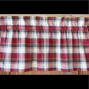 Longaberger Retired Paprika Plaid Print: